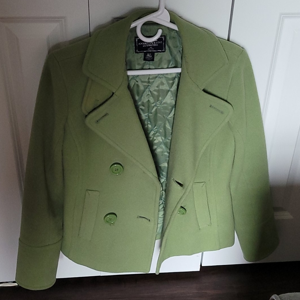 Women american eagle outfitters pea coat